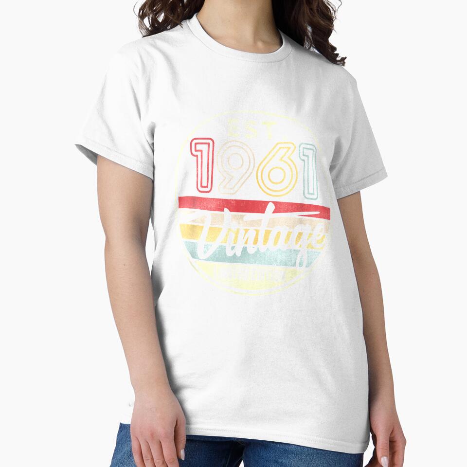 Est 1961 Vintage 1961 Limited Edition 60th Birthday by ninapfvu