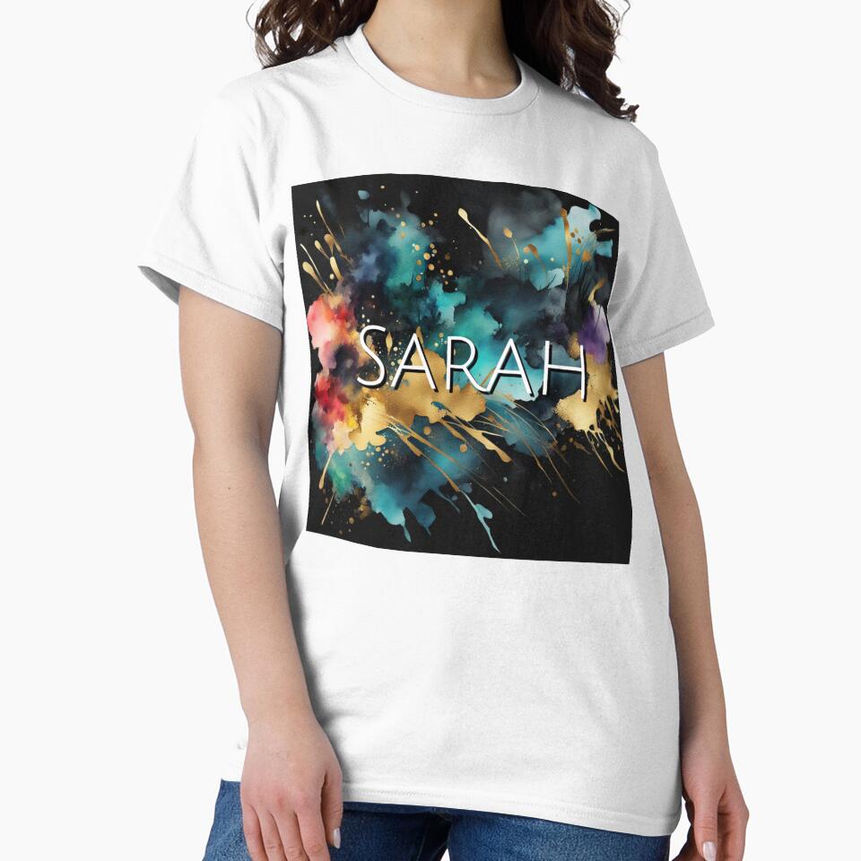Custom Name Sarah by Gabriela McDaniel