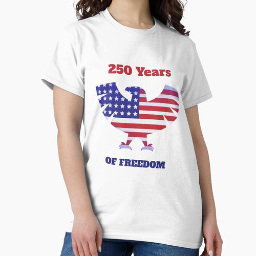 250 YEARS OF FREEDOM T-SHIRT by BryanSessions
