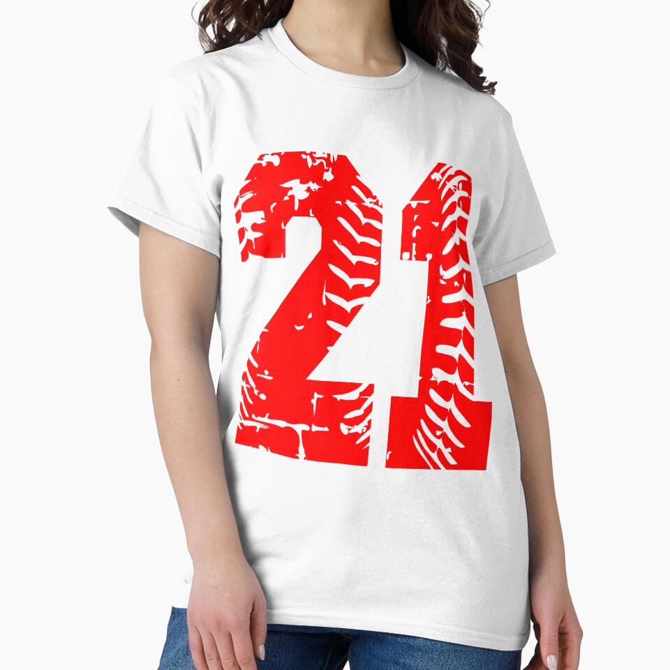 Number 21 Red Xmas Group Matching Christmas Birthday Funny by LynneMarisa