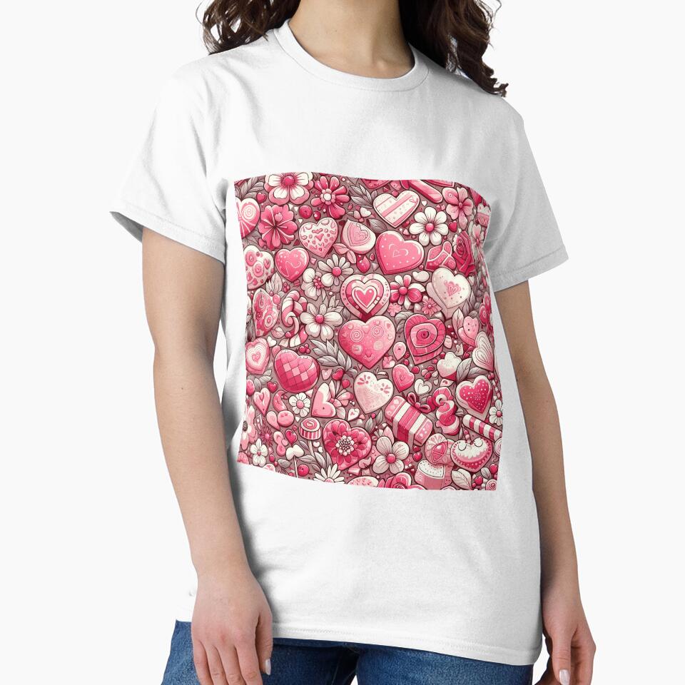 Valentine's day pattern by tipitoes
