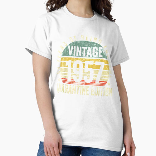 64th Birthday Retro Limited Edition 1957 Quarantine Birthday by ninapfvu