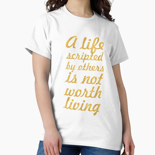 A life scripted... Inspirational Quote by Powerofwordss