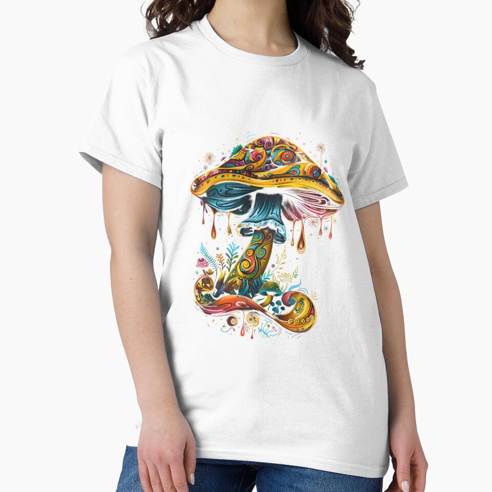 Stylized Magic Mushroom 6 by HarmonyTheKoala