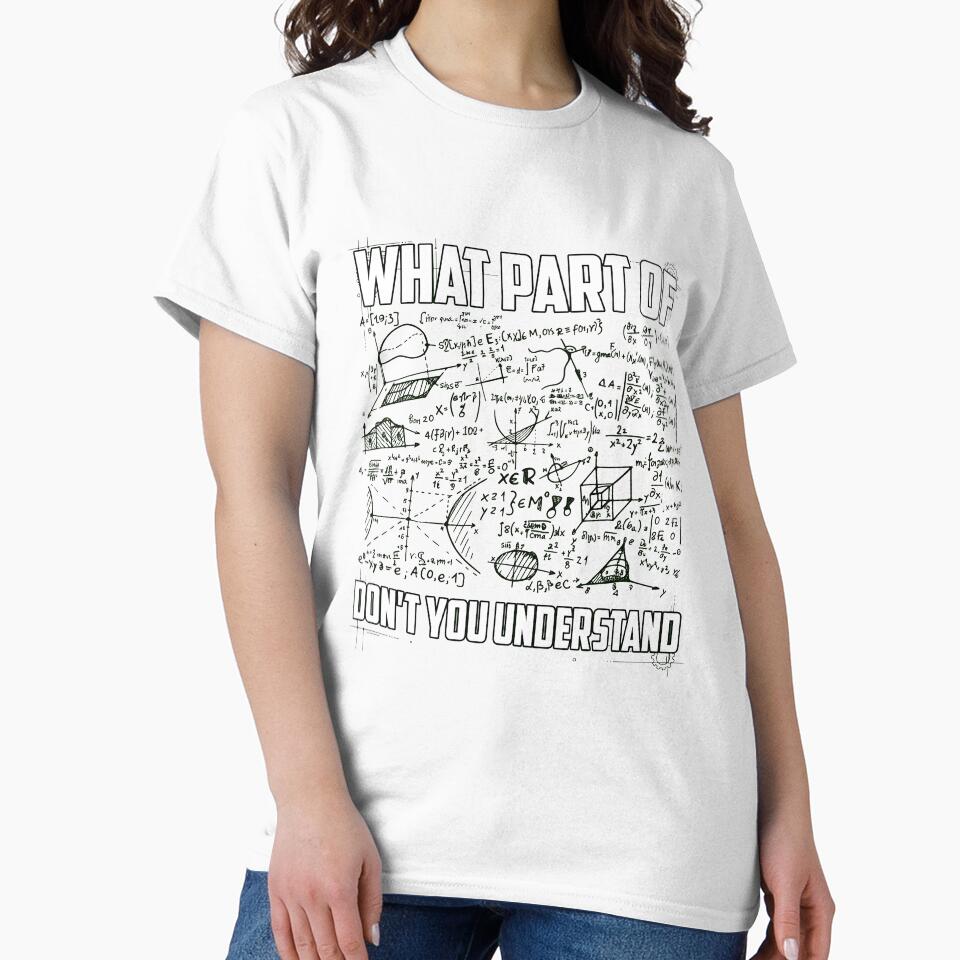 What Part Of Don_t You Understand Funny Math Teacher by CoupleDrawing-J