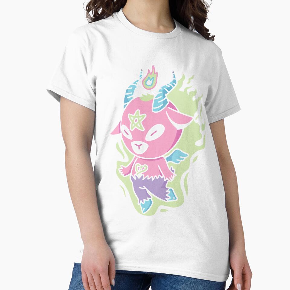 Cute satanic monster goat by ymd3signsshop