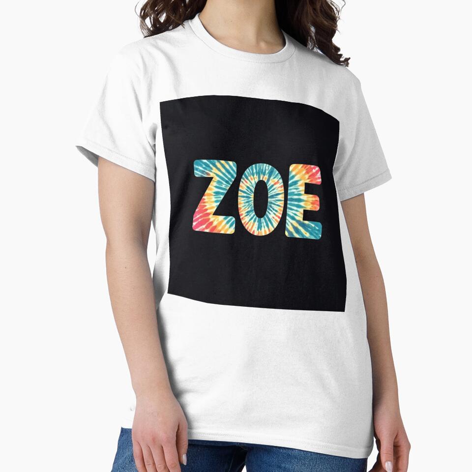 Custom Name Zoe by Gabriela McDaniel
