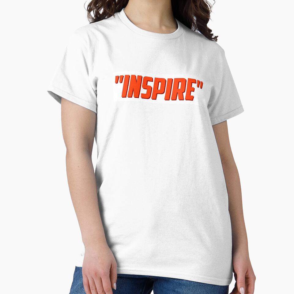 Inspire text Sicker by Sticktle