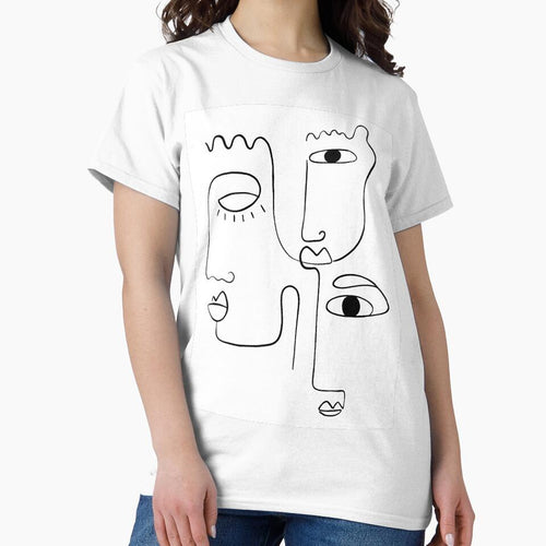 Abstract Faces by Tinteria