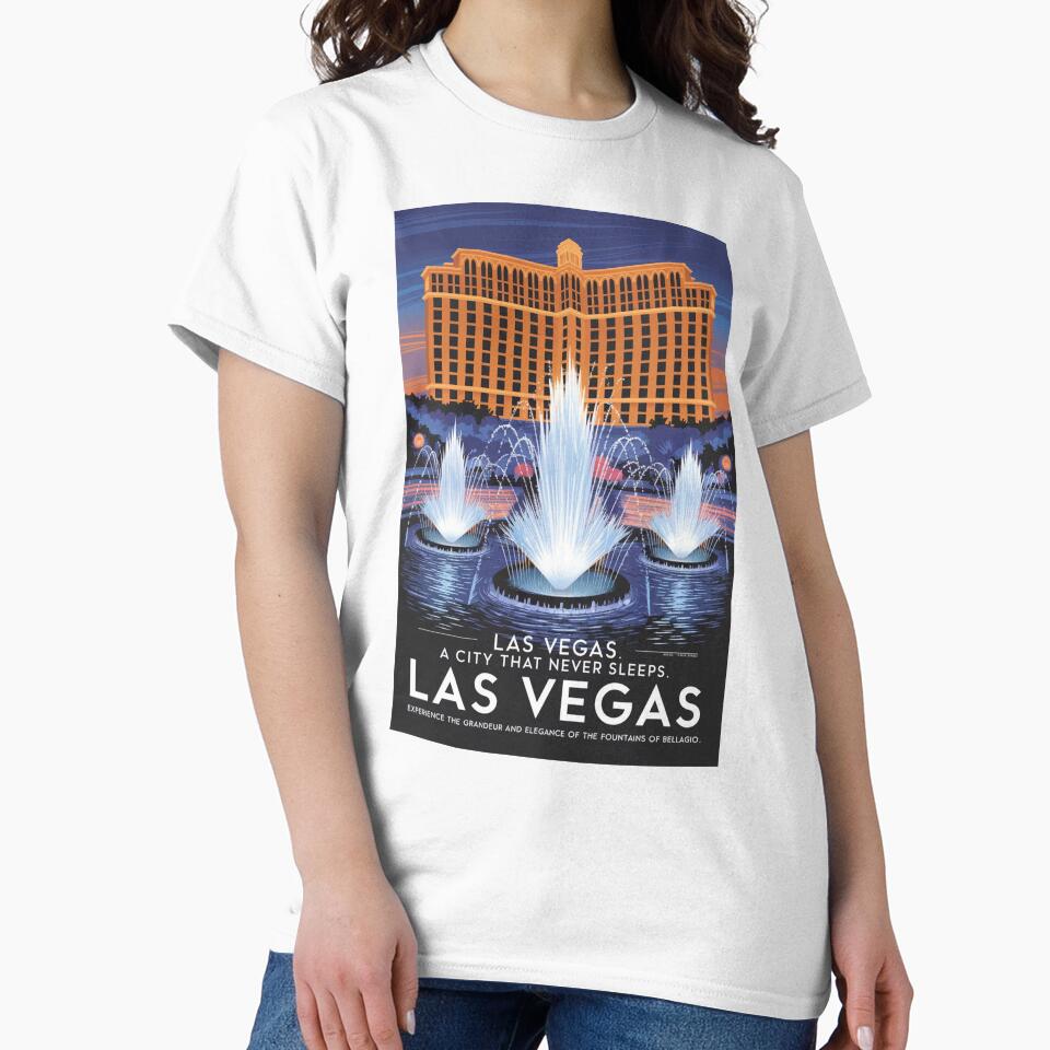 Las Vegas Vintage Travel Poster by TravelerRat