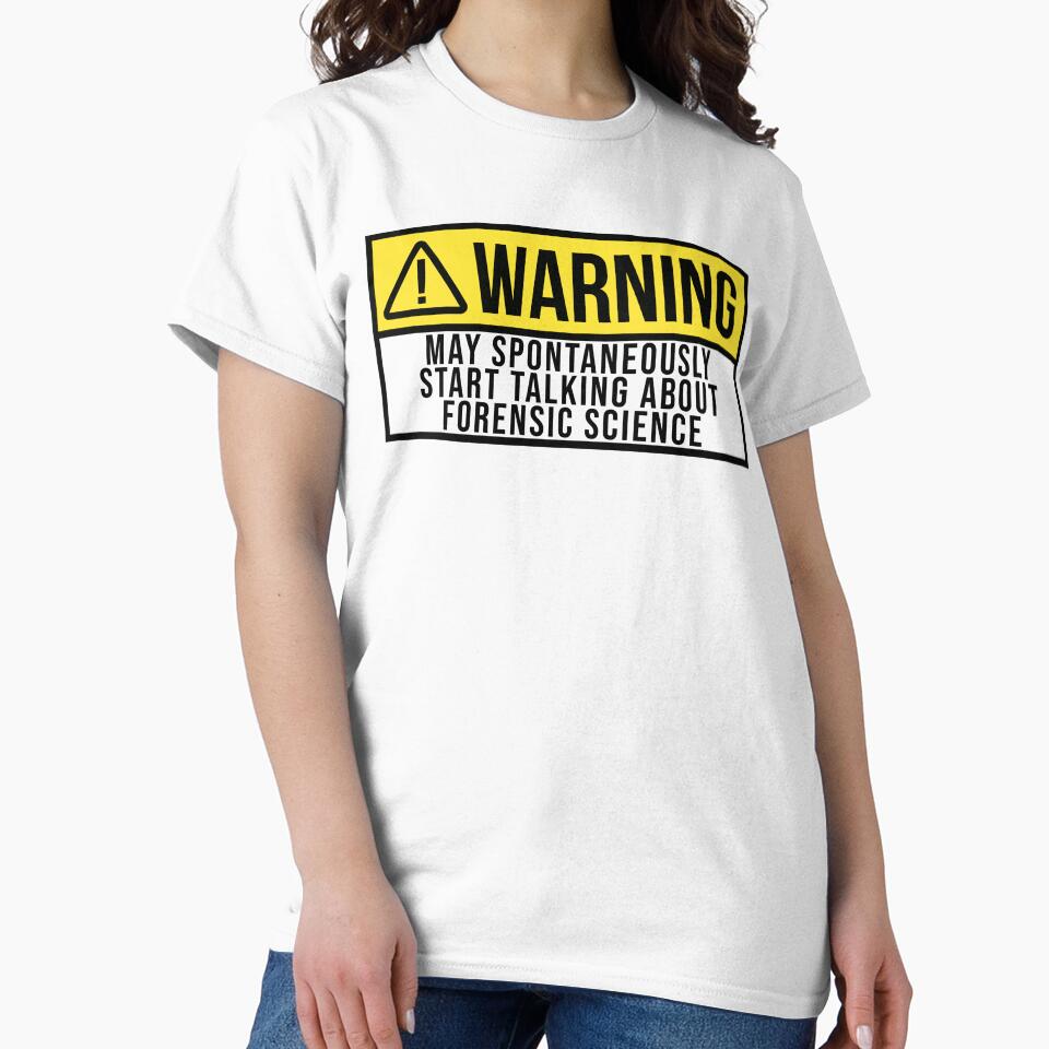 Forensic Science Warning by XCIV