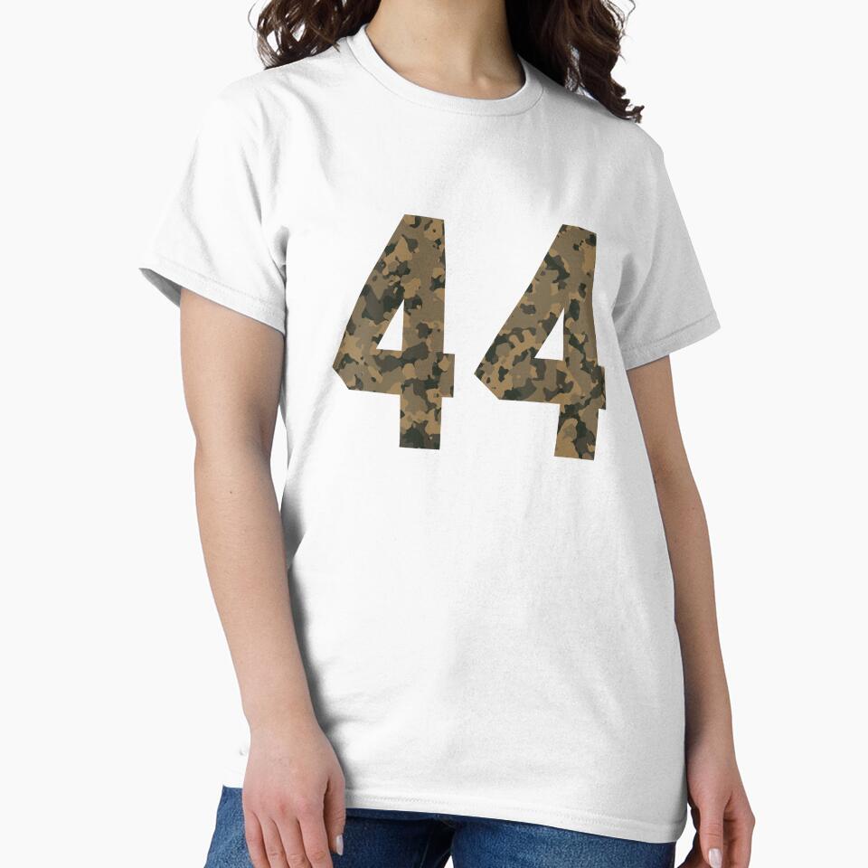 Army Camouflage Number 44 - Sports Numbers by NECHSTORE