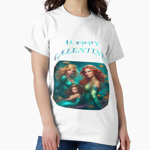3 Mermaids posing for Galentines card, perfect gift idea for Galentines day by sailorsam1805