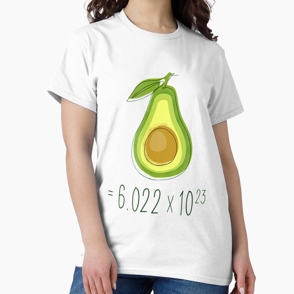 Funny Avogadros Number Pun Tee Chemistry Nerd Mens by KendraHenke