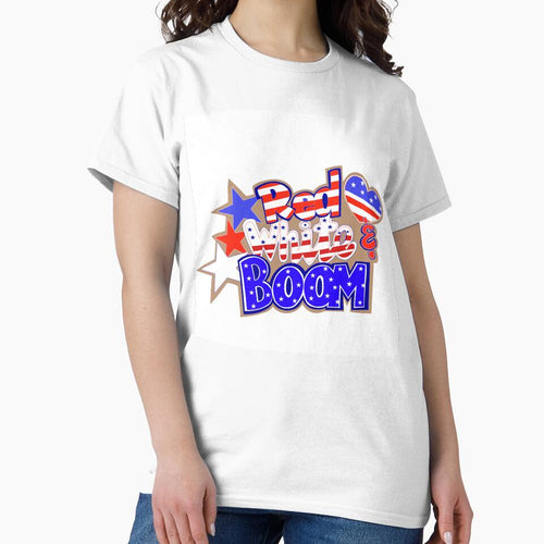 4th of July, patriotic red, white and boom by Scardoodles