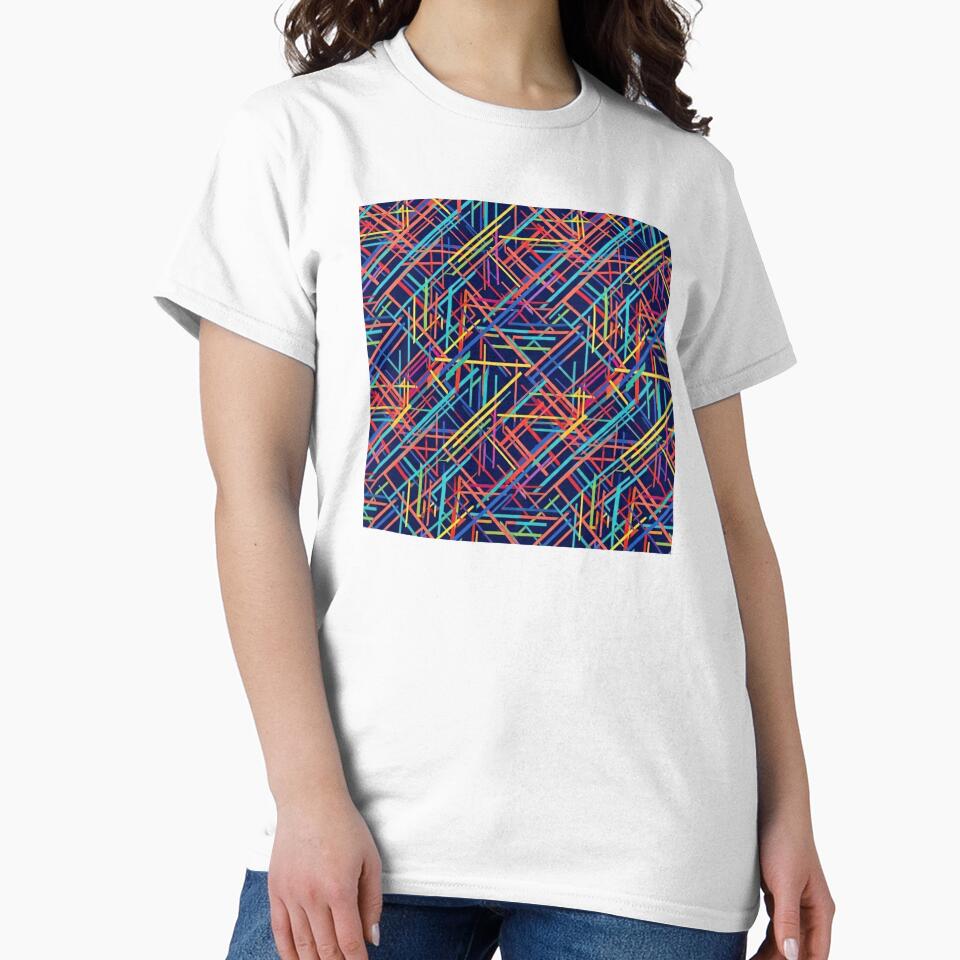 Colorful Wires Pattern by HeyyItsNikki