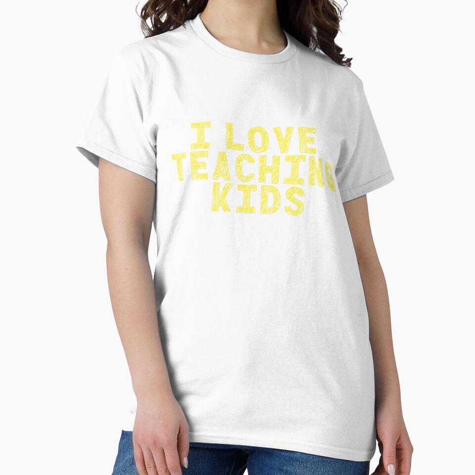 I Love Teaching Kids by PaperDreamPod