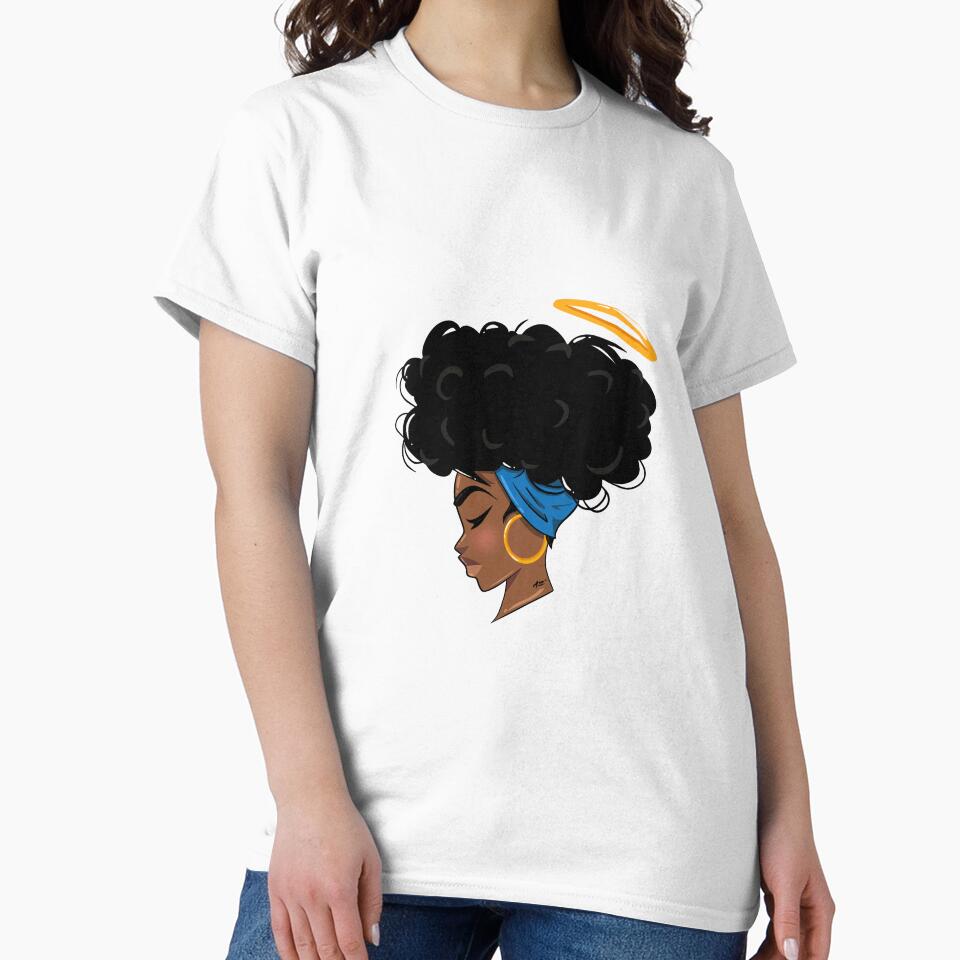 Black Girl Magic Halo by StickaSlap