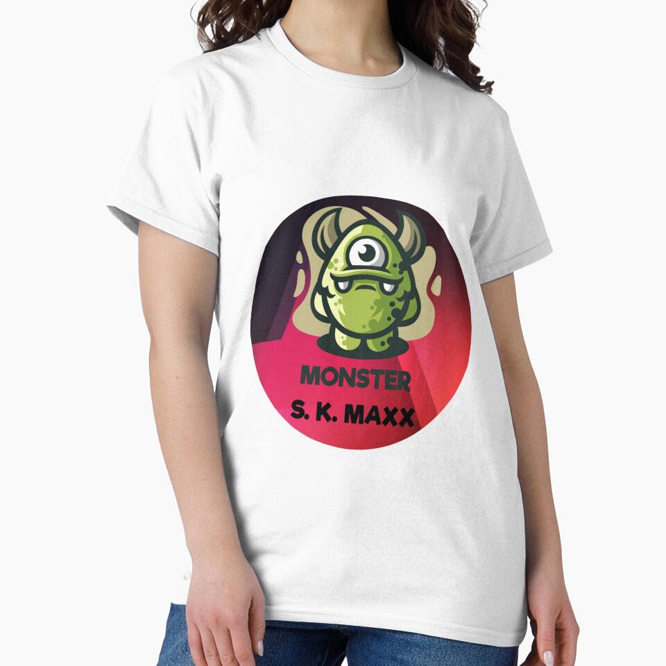 Cartoon monster design pattern by SKMAXX