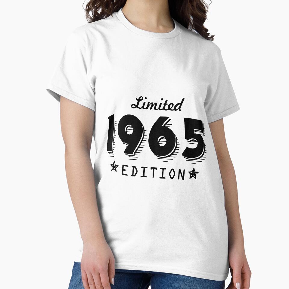 Vintage 1965 Limited Edition Classic Gift Premium Apparel Funny Holiday Xmas by DesignByHeartUK