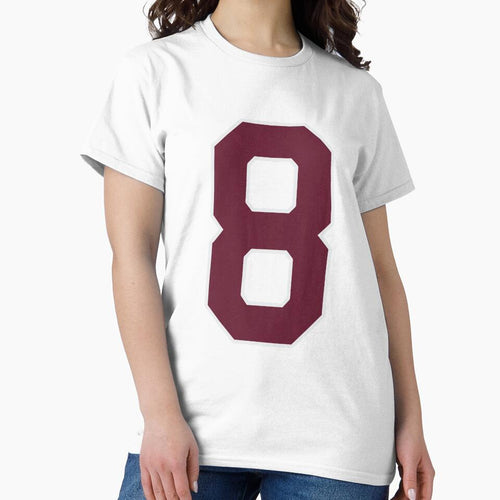 "Number 8 Bold Design - Collegiate Numbers, Varsity Style, Personalized Monogram Art" by artworkathome