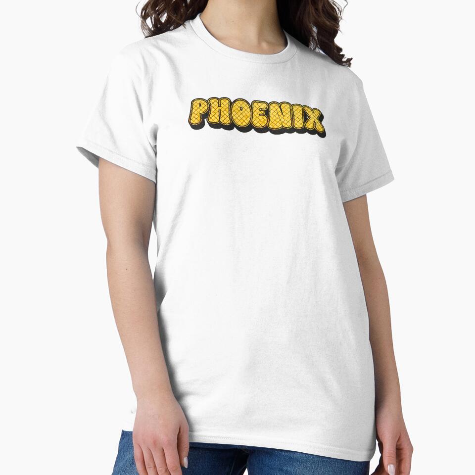 Phoenix Personalized Cool Custom Name - Funny Design for Women and Girls by Watsonarts