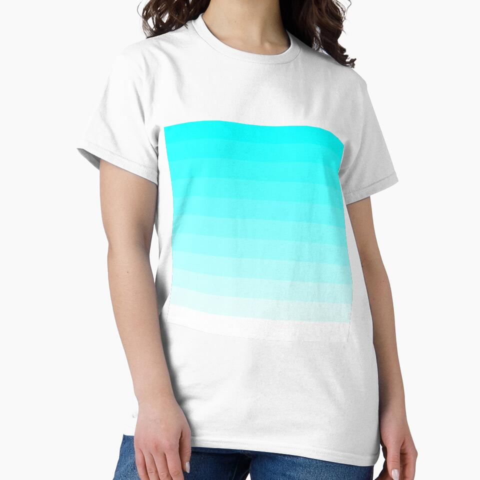Aqua White Gradient by ClaudiaGrosso
