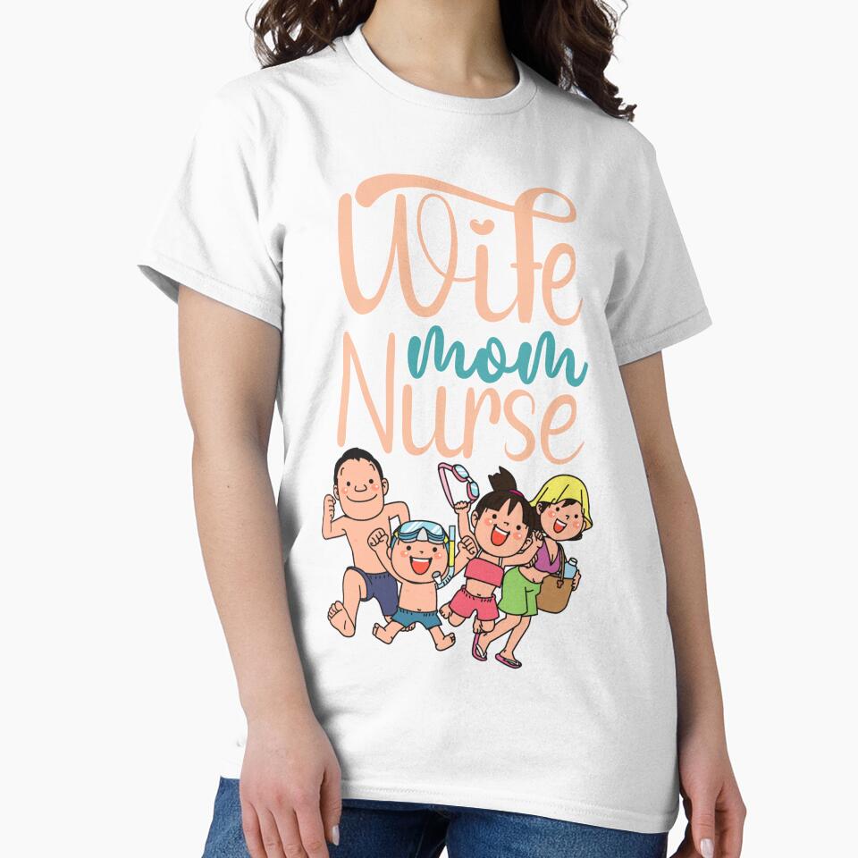 Wife Nurse Mom by BestCoolStuff