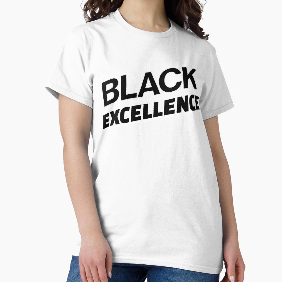 Black Excellence Bold Graphic Typography Design by DjFreeq