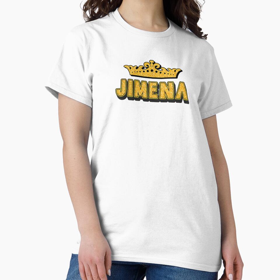 Jimena Personalized Funny Custom Name Crown Design by Watsonarts