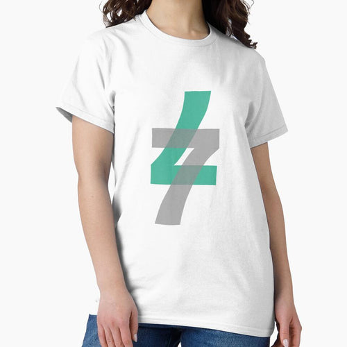 77 Monogram Minimalist Geometric Number Streetwear Aesthetic by Trinity Collections
