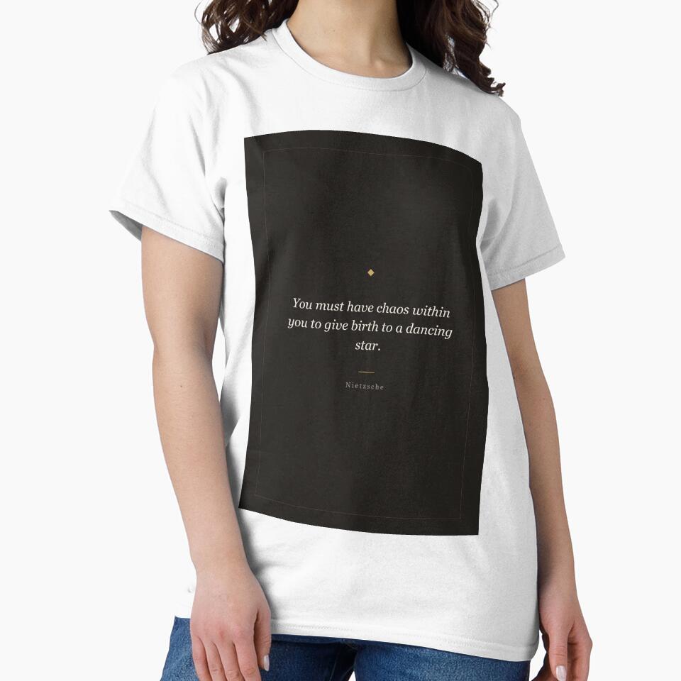 You Must Have Chaos Within You - Nietzsche Quote Print by ochreink