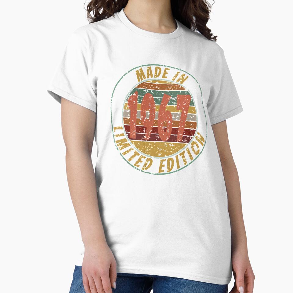 Made In 1967 Limited Edition Retro Vintage by Qudkin