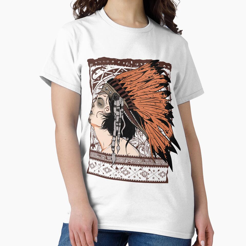 American Indian Girl Cinco de Mayo by senpaibunny
