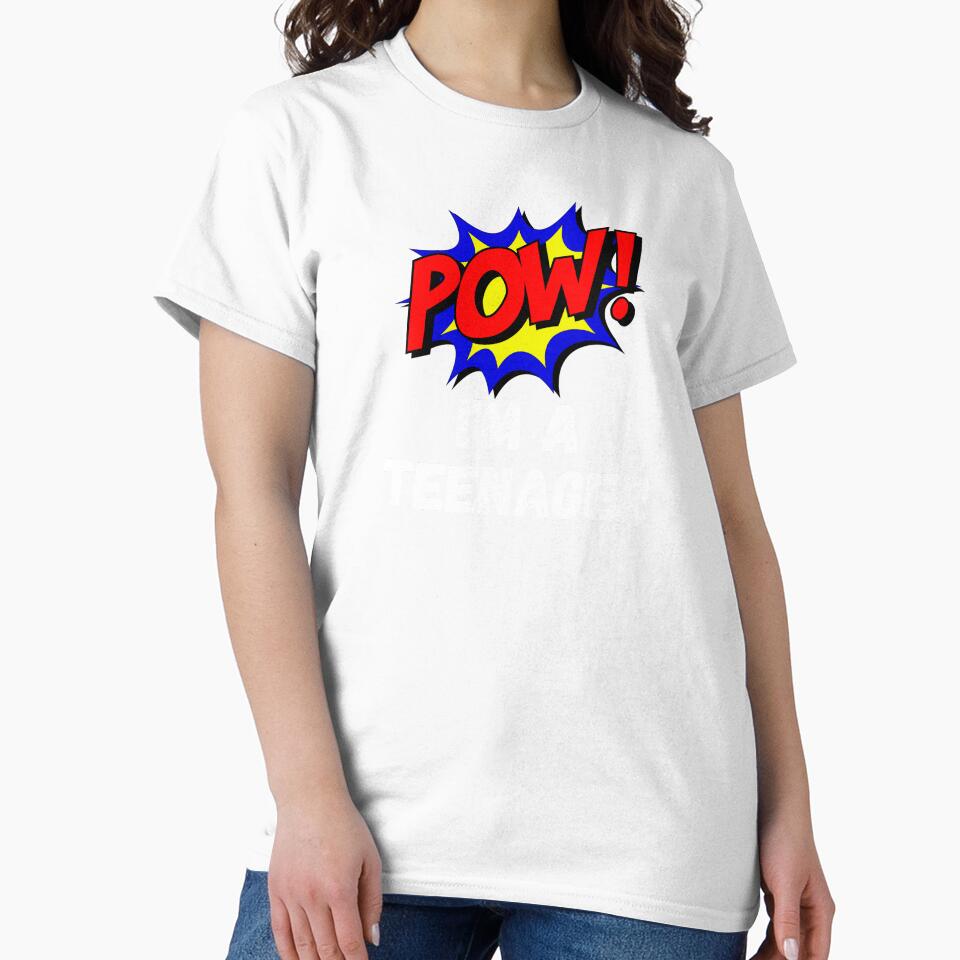 Pow! I'm A Teenager 13th Birthday by jutulen