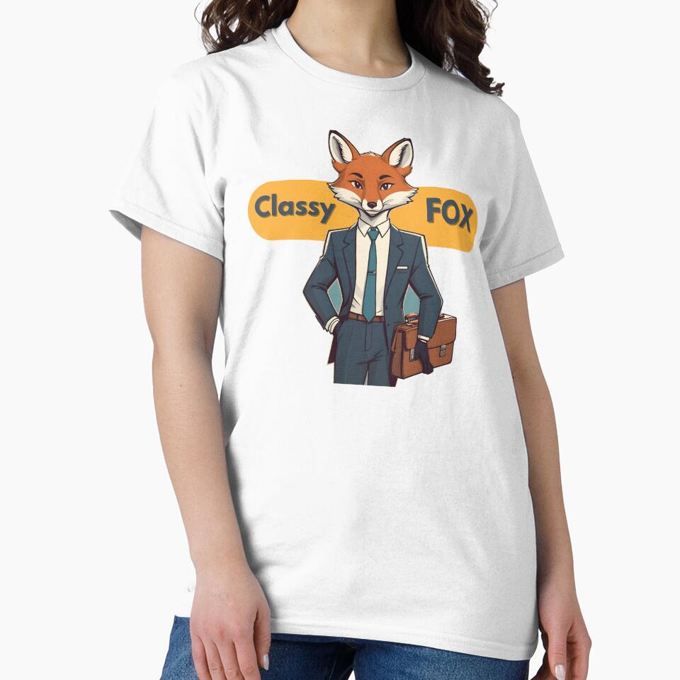 Classy Fox – Elegant Fox in Suit by ArtistanForge