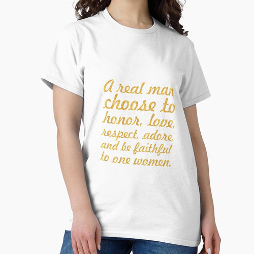 A real man choose... Inspirational Quote by Powerofwordss