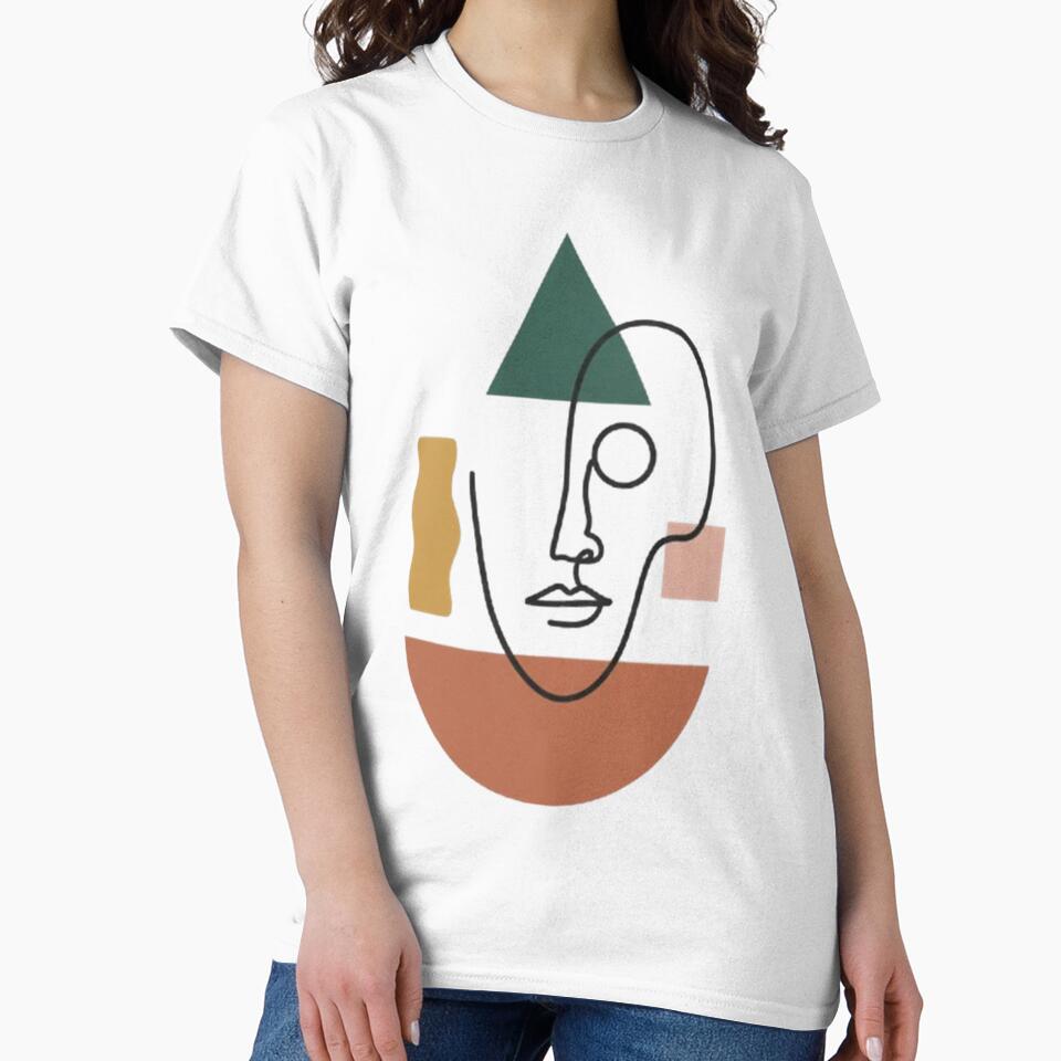 Line Art Abstraction | Design Géométrique Moderne by HalloweenShop666