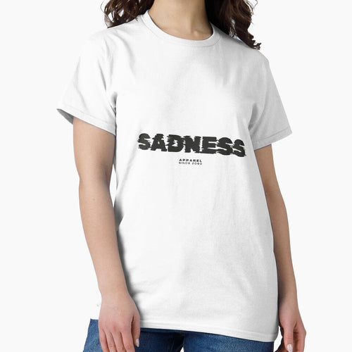 "Sadness & Loveless: Embrace the Empty Heart T-Shirt" by Jomfy-Comfy