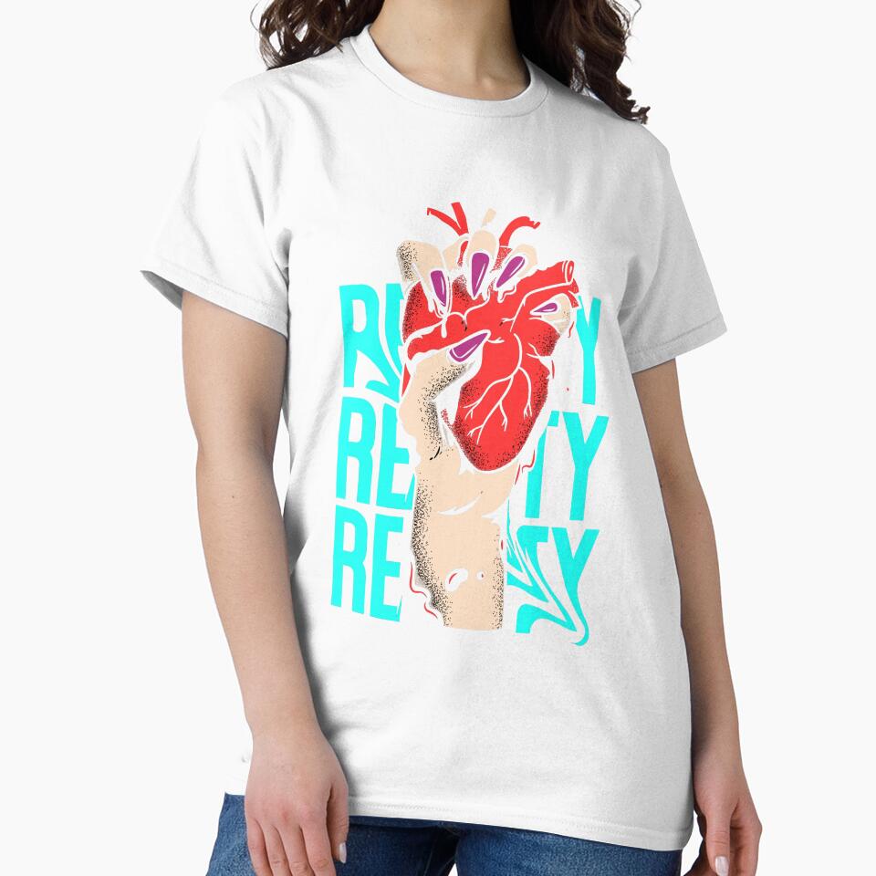 "Love in Your Hands: Heart Holding T-Shirt" by Jomfy-Comfy
