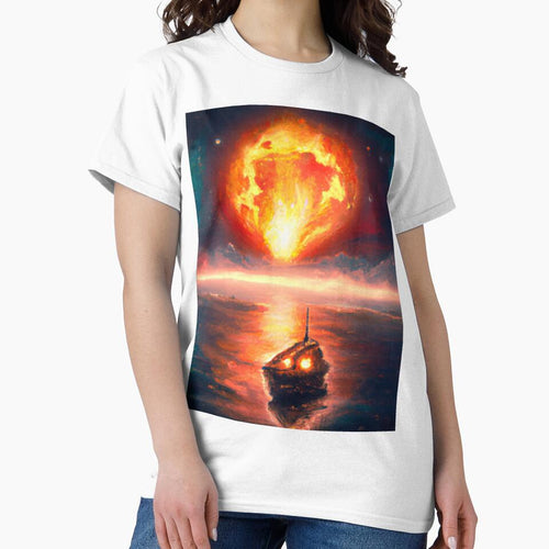 A Voyage Through the Burning Cosmos - Quiet Ocean, Fiery Cosmos by WBP Mart