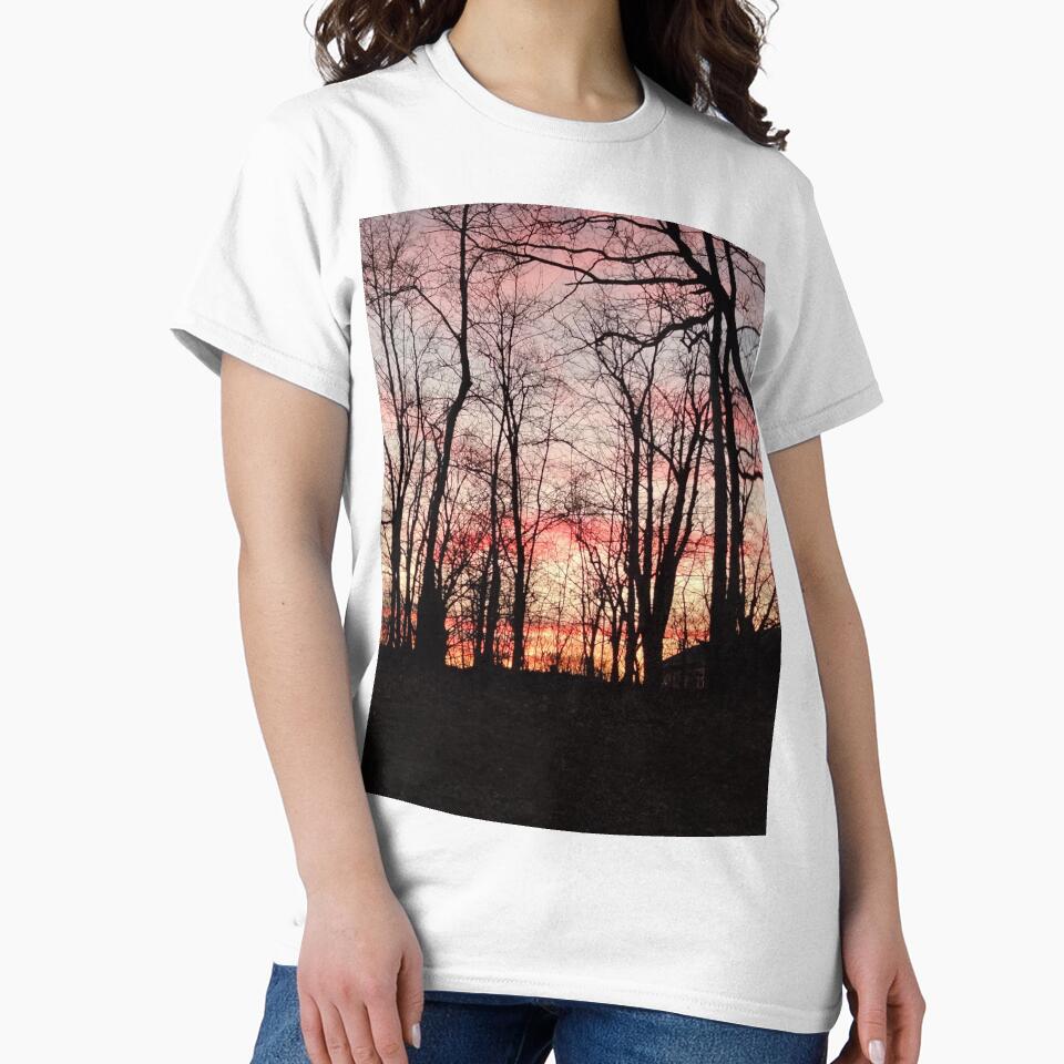 Rainbow Forest Sunset I Collection by AGillis691