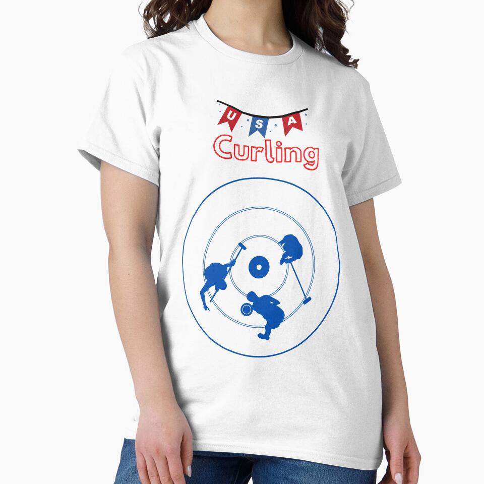 USA Curling by Kormix
