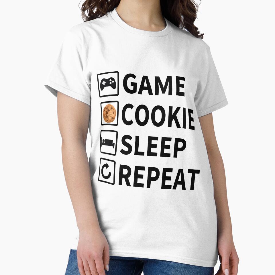 Livelihood for her joystick chocolate chip cookies sleep repeat by zackup