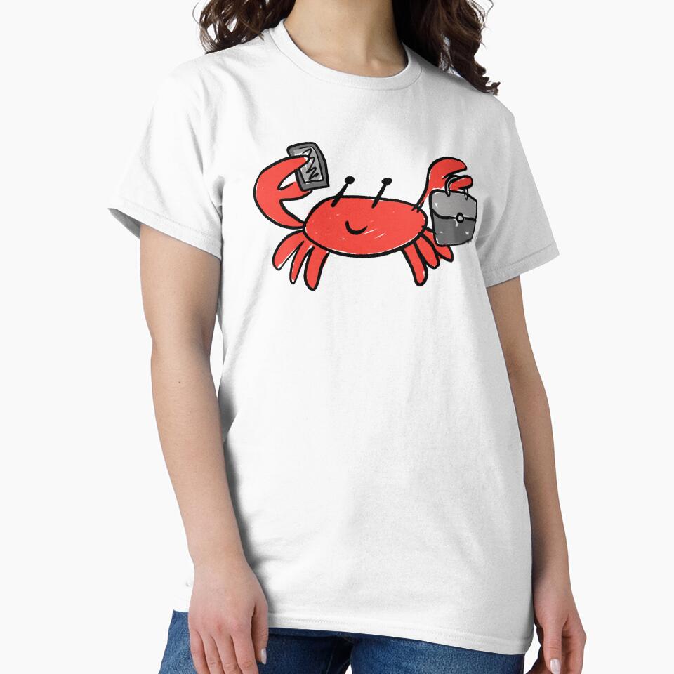 Business Crab by Angela Sandberg