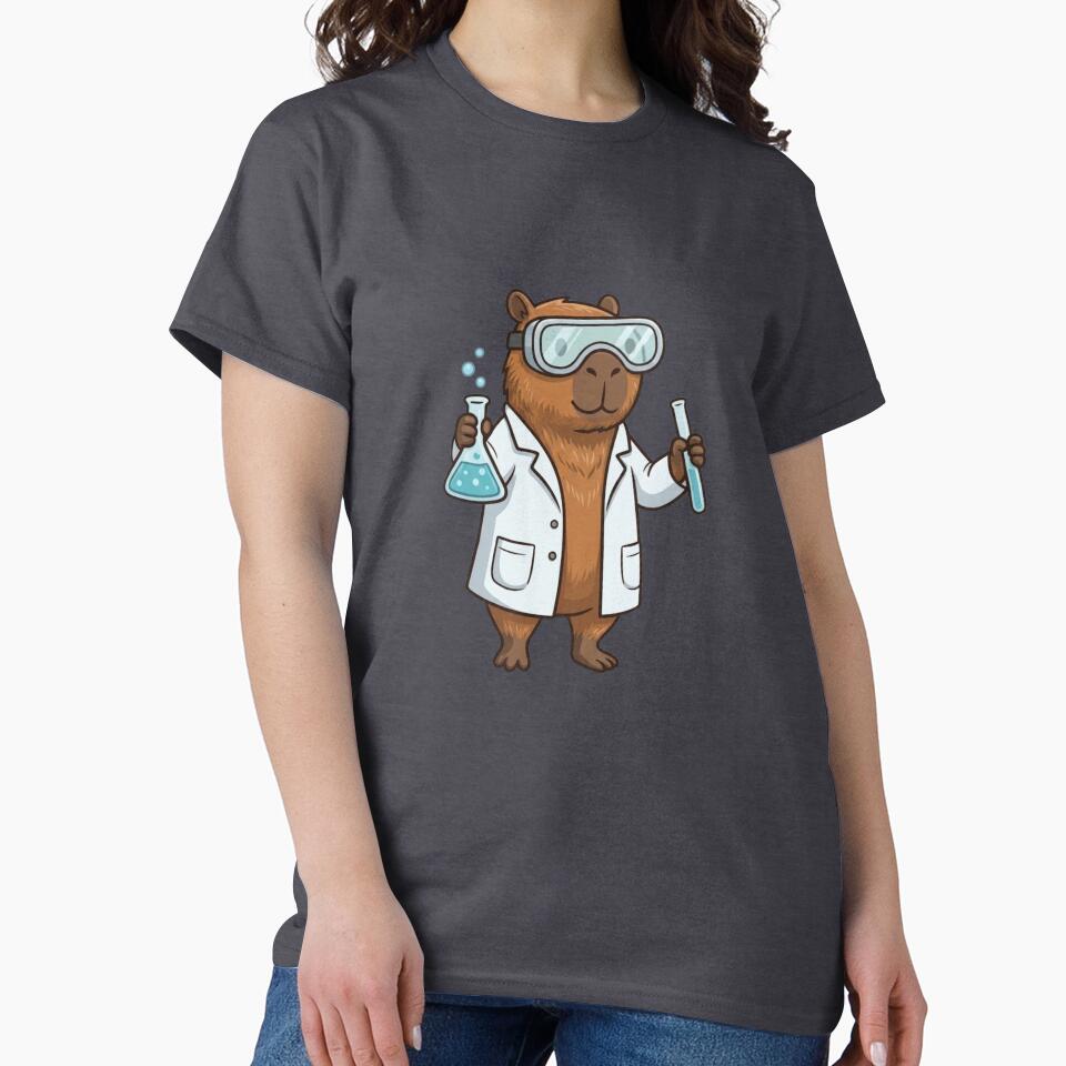 School Capybara Scientist by Ivy-Triggs