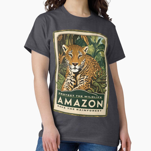 A Vintage Illustration of Amazon Rainforest - Brazil by GoodOldVintage