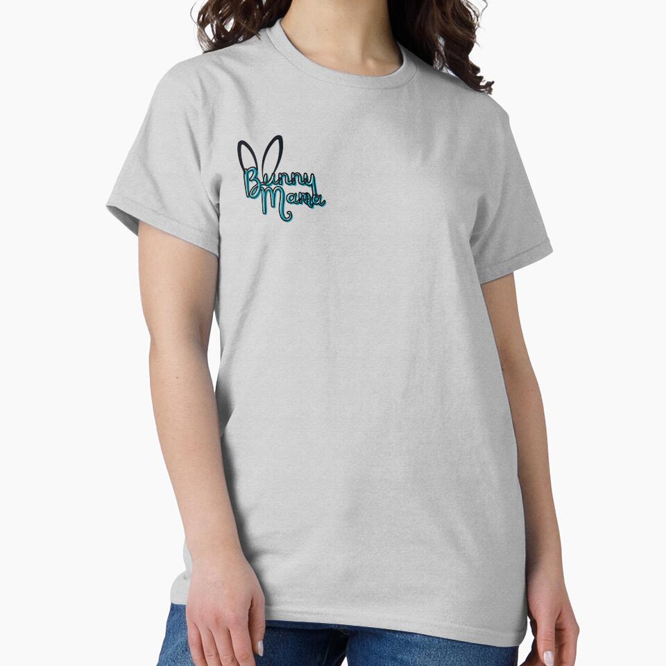 Bunny Mama, text in blue! - A Derpybird design by YOjosie