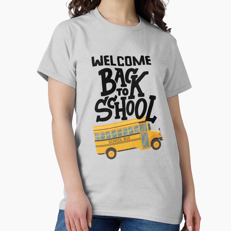 Welcome Back To School, First Day of school, Back To School, Teacher, Student by FunkyFusionArt