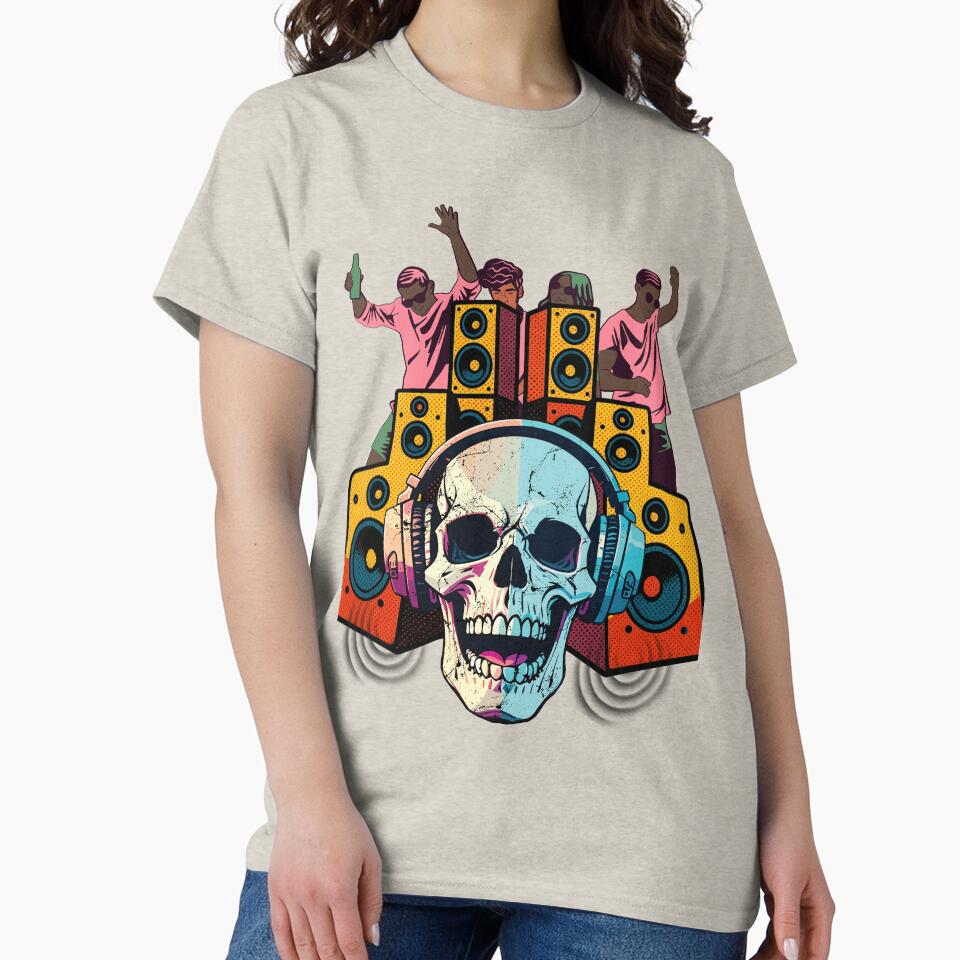 ‏DJ Skull Bass Party – Neon Music Speaker by eventdesign77